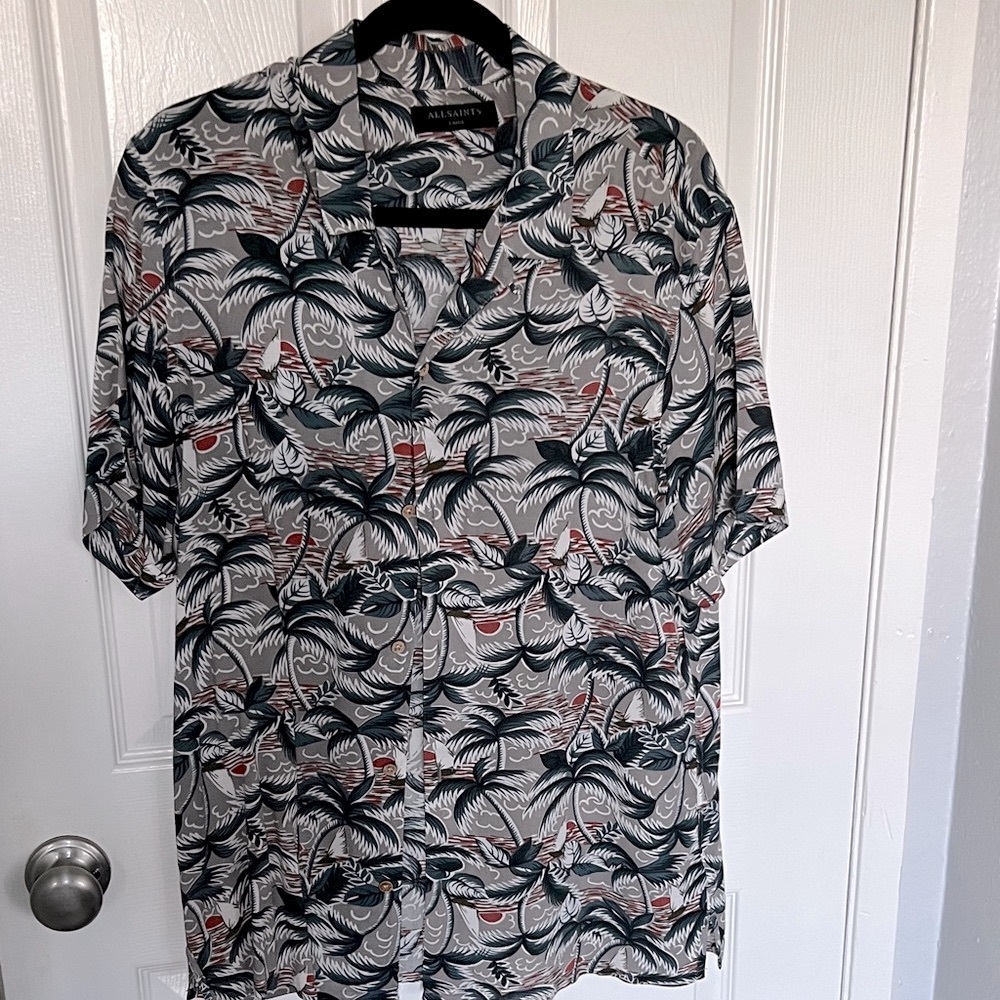 All Saints Button Down Shirt